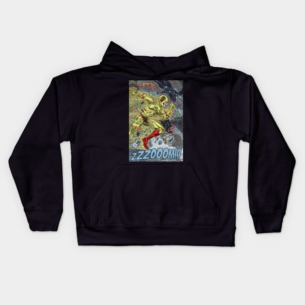 Reverse Flash Kids Hoodie by Rudeman